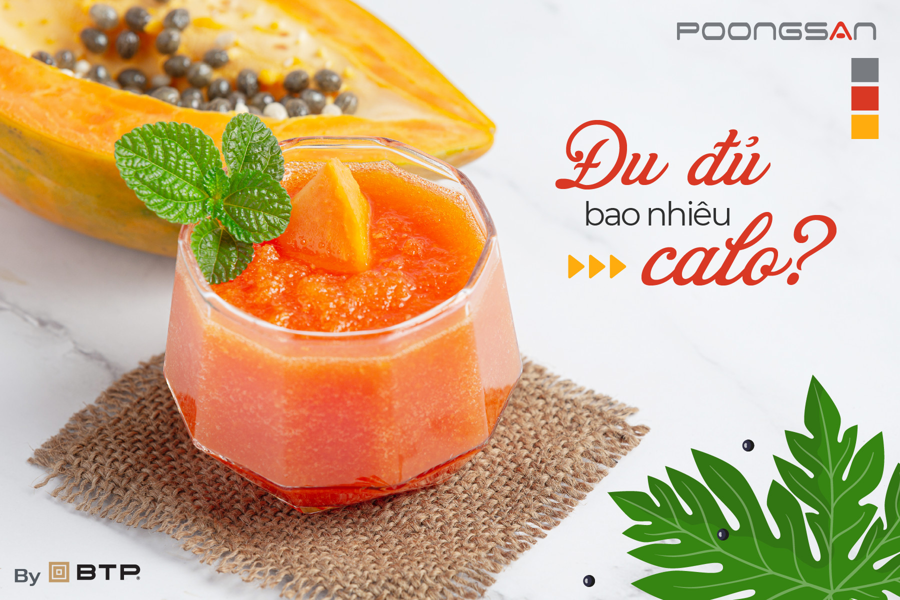 Đu đủ bao nhiêu calo